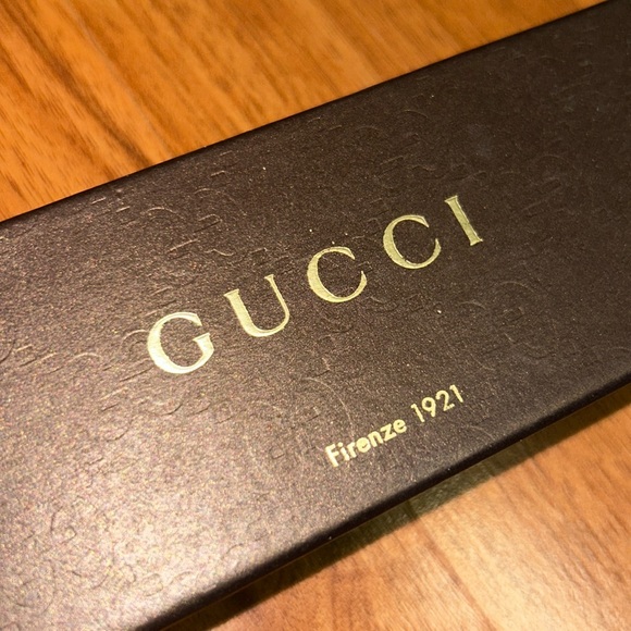 Brand New in Box Authentic Gucci GG Leather Bag Charm / Keychain / Keyring - Picture 3 of 12